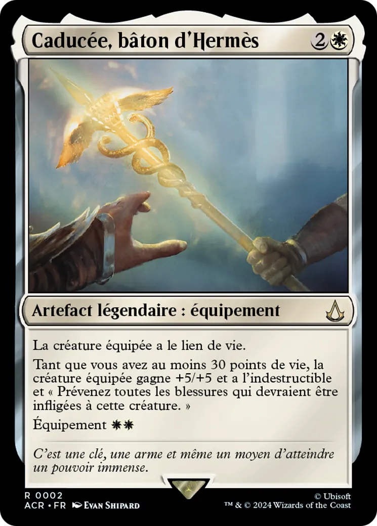 Caducée, bâton d'Hermès — Assassin's Creed — Magic: The Gathering