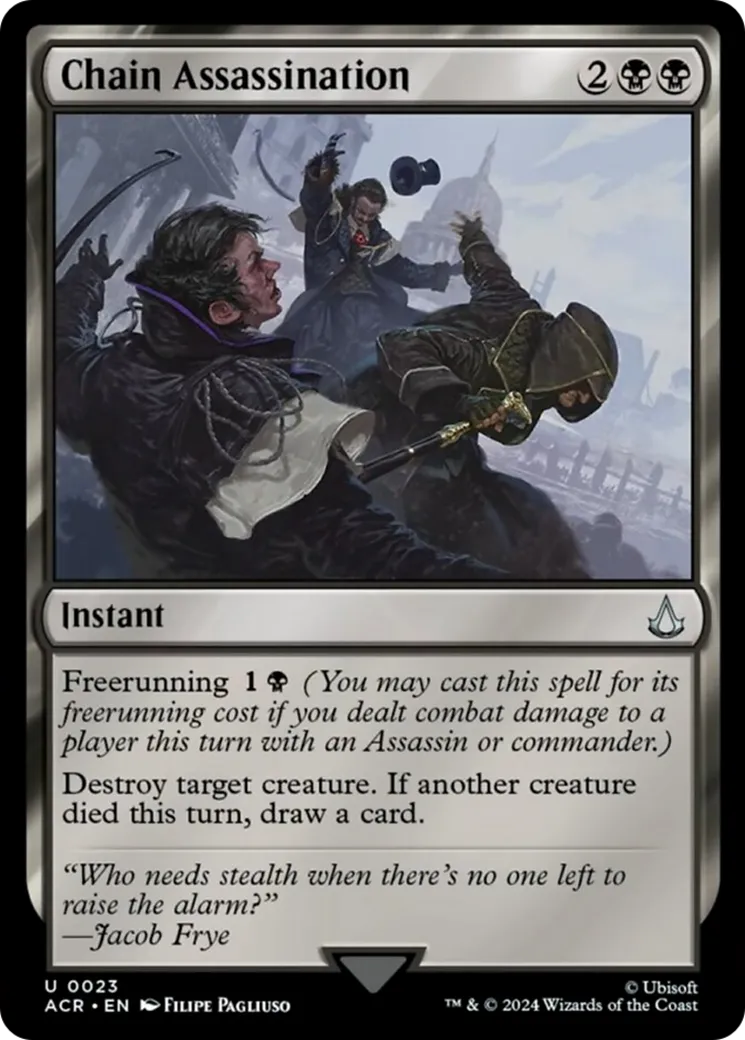 Chain Assassination — Assassin's Creed — Magic: The Gathering