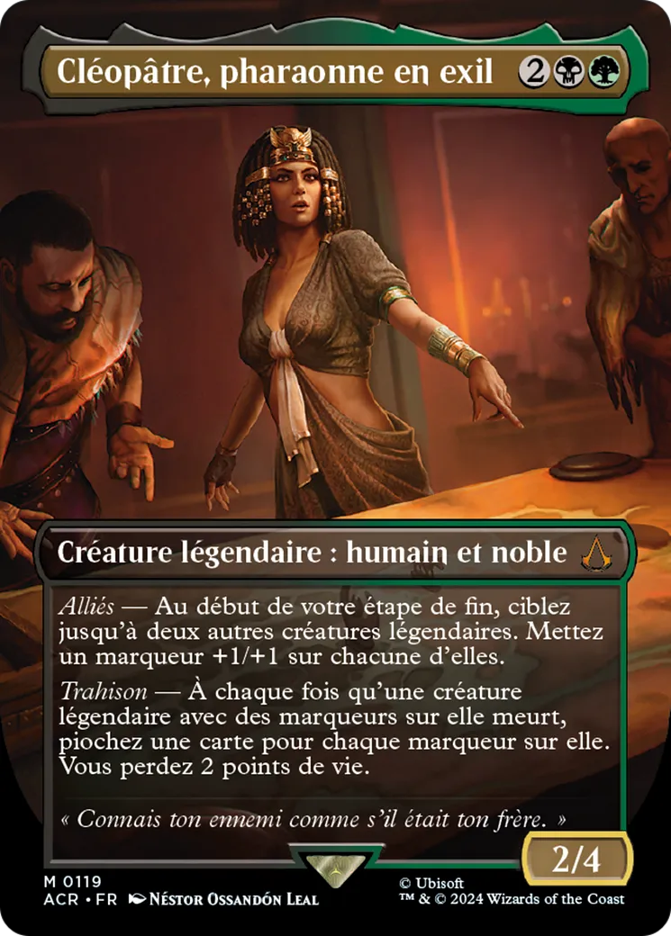 Cléopâtre, pharaonne en exil — Assassin's Creed — Magic: The Gathering