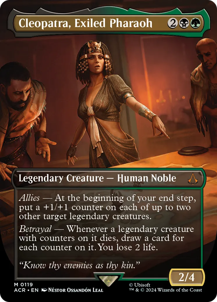 Cleopatra, Exiled Pharaoh — Assassin's Creed — Magic: The Gathering