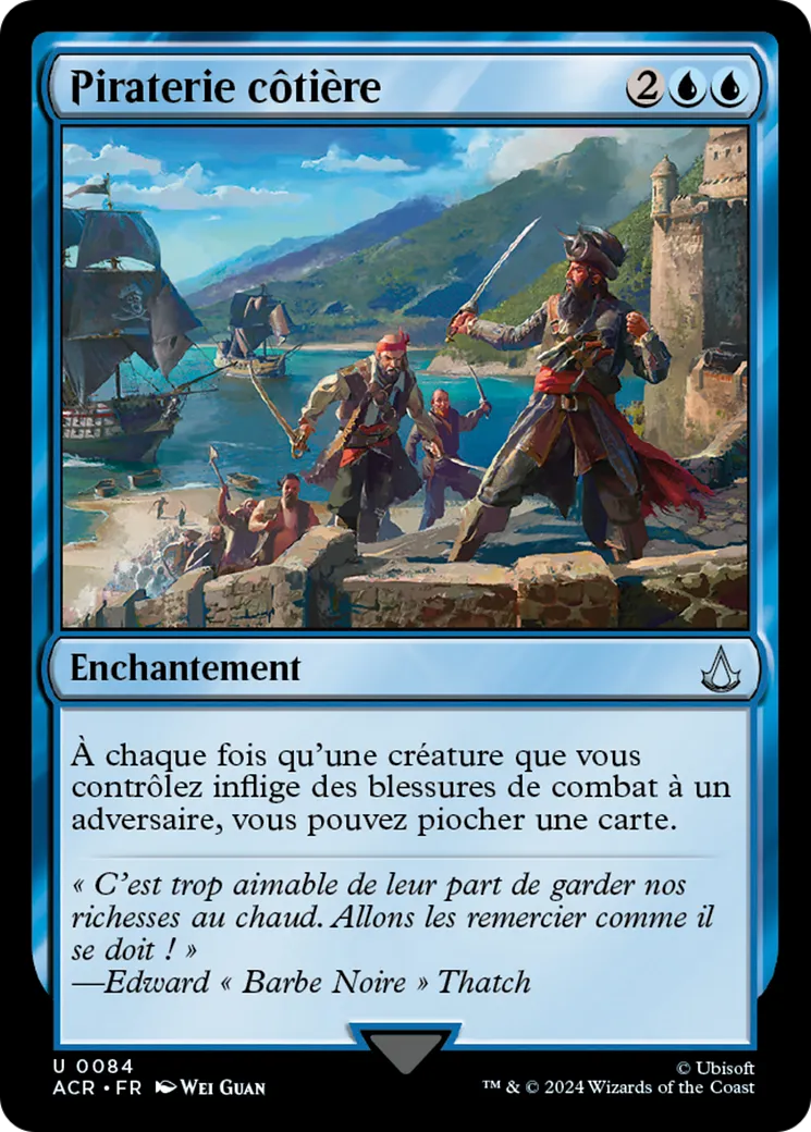 Piraterie côtière from Assassin's Creed - Magic: The Gathering