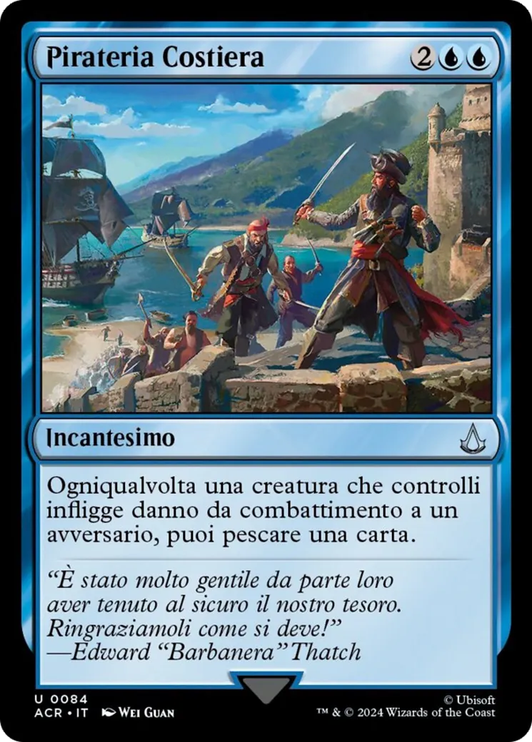 Piraterie côtière — Assassin's Creed — Magic: The Gathering