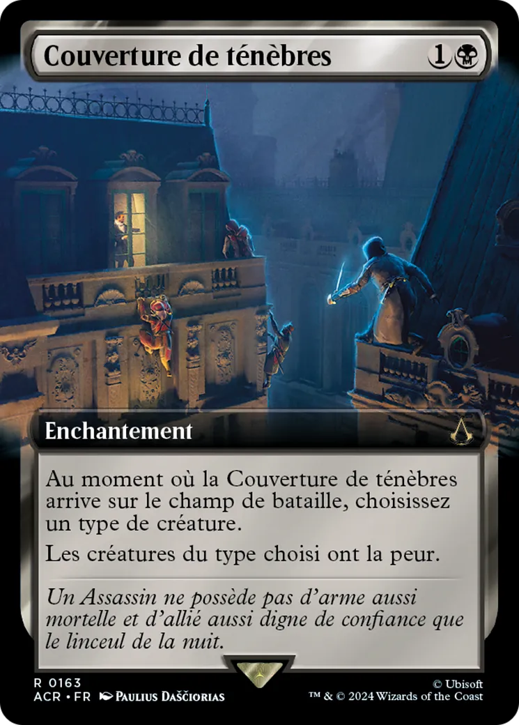 Couverture de ténèbres — Assassin's Creed — Magic: The Gathering