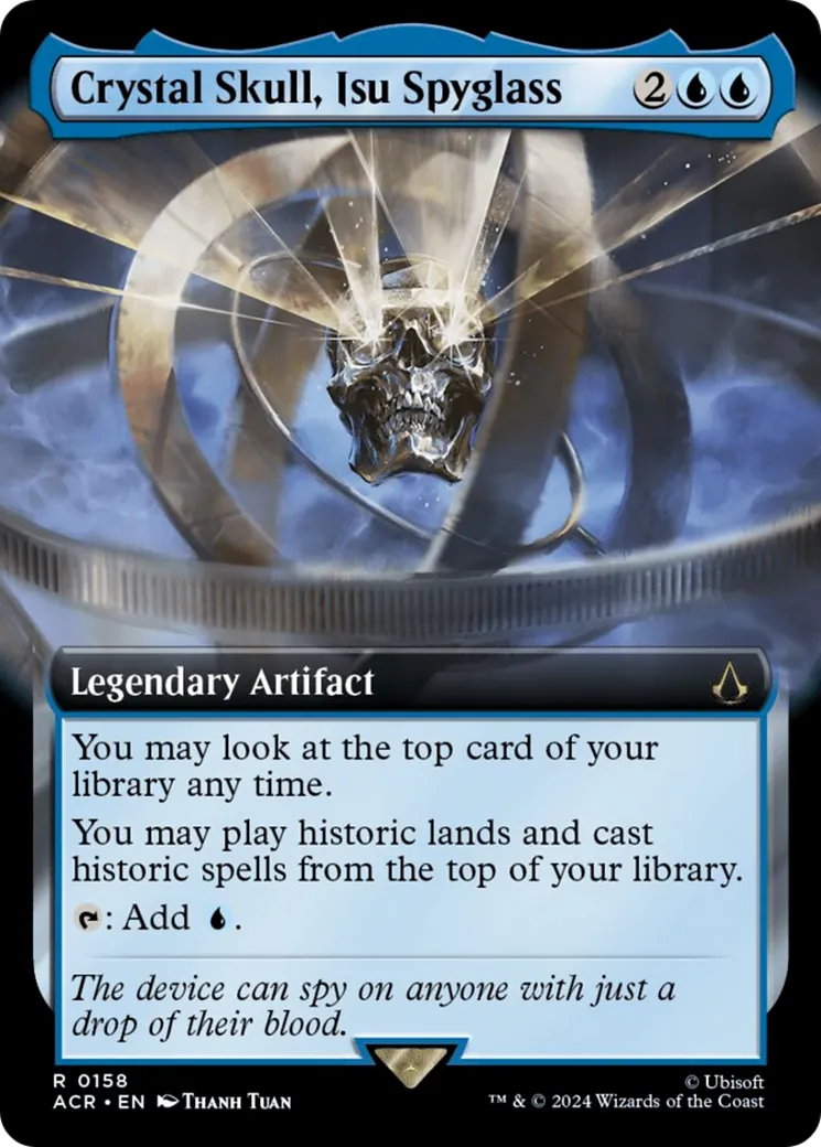 Crystal Skull, Isu Spyglass — Assassin's Creed — Magic: The Gathering