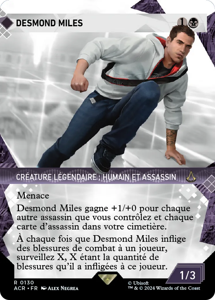 Desmond Miles from Assassin's Creed - Magic: The Gathering
