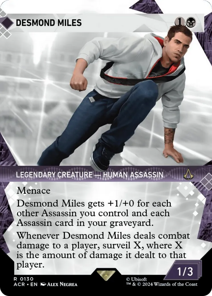 Desmond Miles — Assassin's Creed — Magic: The Gathering