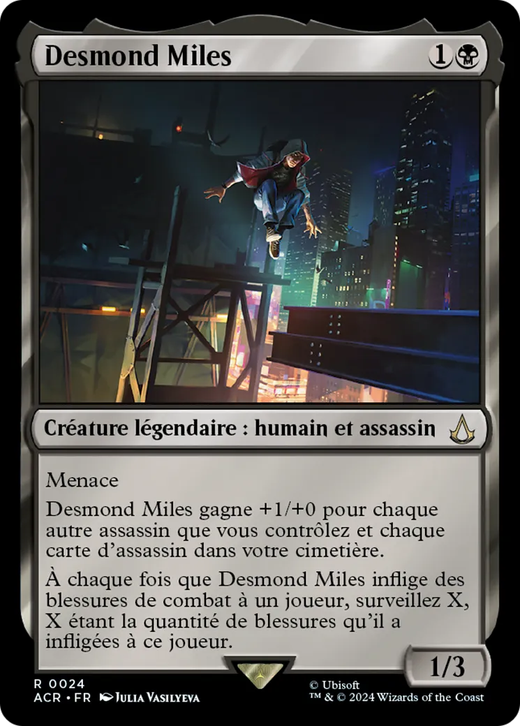 Desmond Miles from Assassin's Creed - Magic: The Gathering