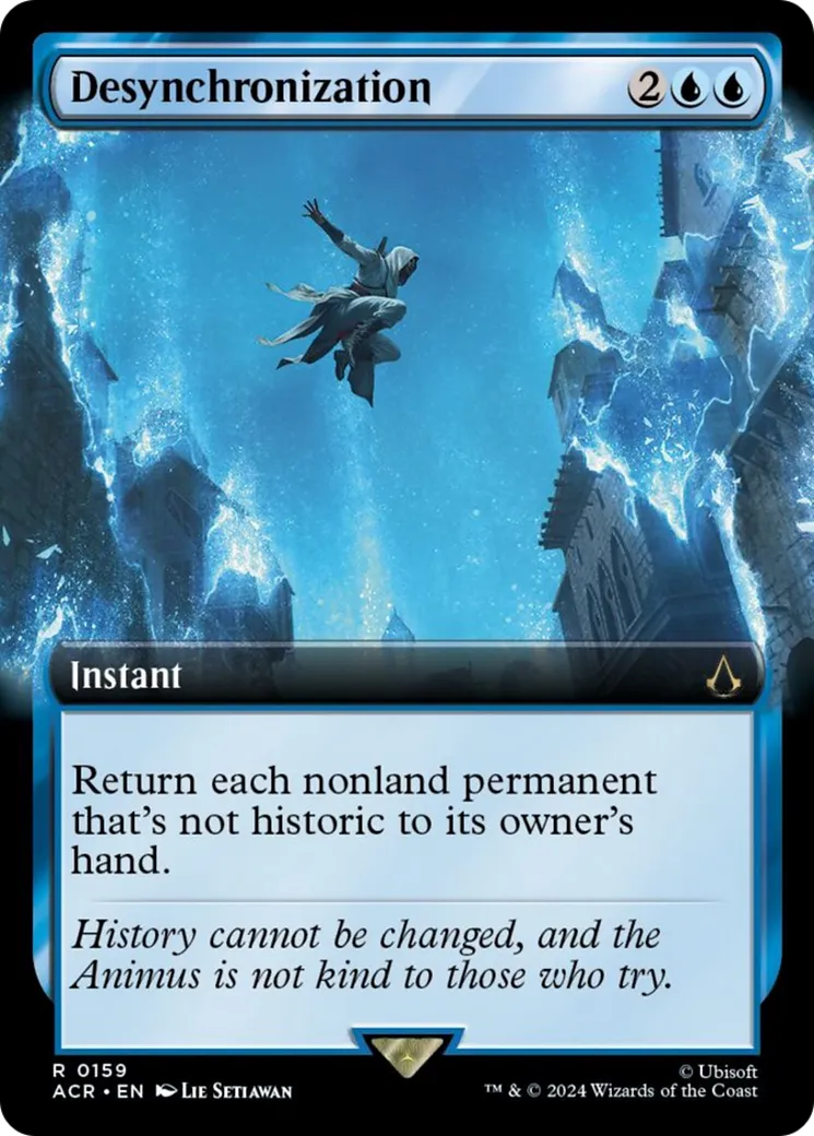 Desynchronization — Assassin's Creed — Magic: The Gathering