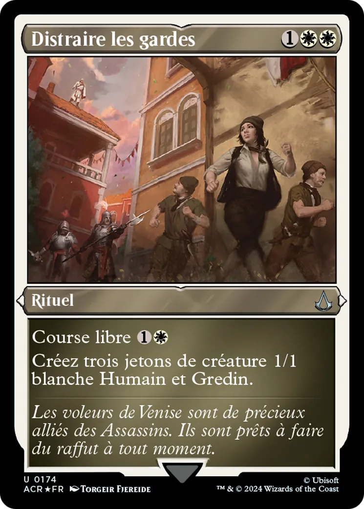 Distraire les gardes — Assassin's Creed — Magic: The Gathering