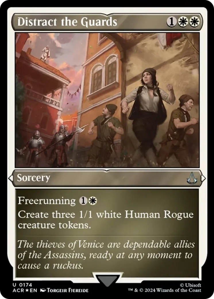 Distraire les gardes — Assassin's Creed — Magic: The Gathering