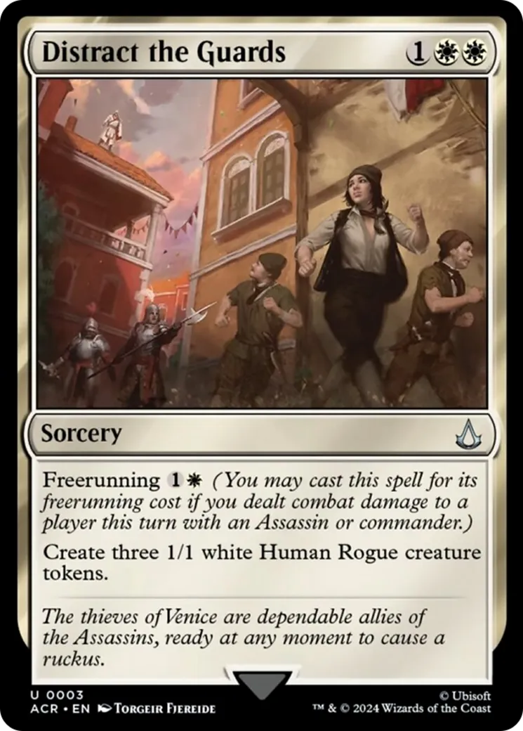 Distract the Guards — Assassin's Creed — Magic: The Gathering
