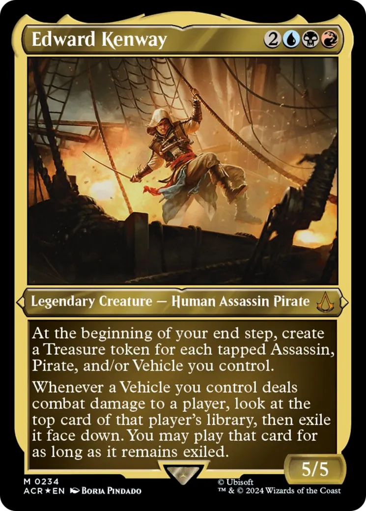 Edward Kenway — Assassin's Creed — Magic: The Gathering