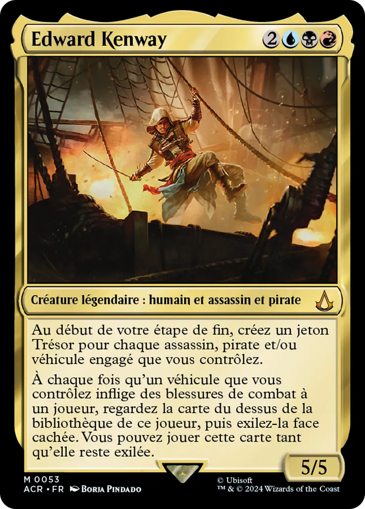 Edward Kenway — Assassin's Creed — Magic: The Gathering