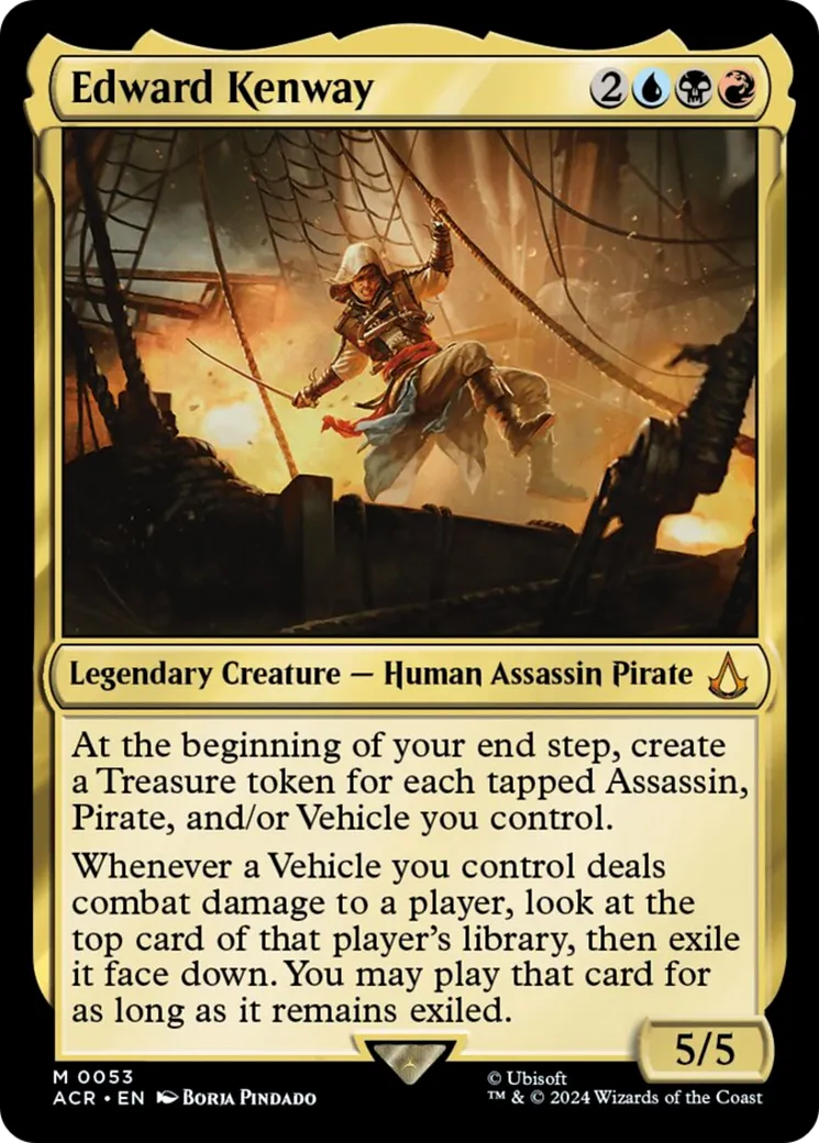 Edward Kenway — Assassin's Creed — Magic: The Gathering