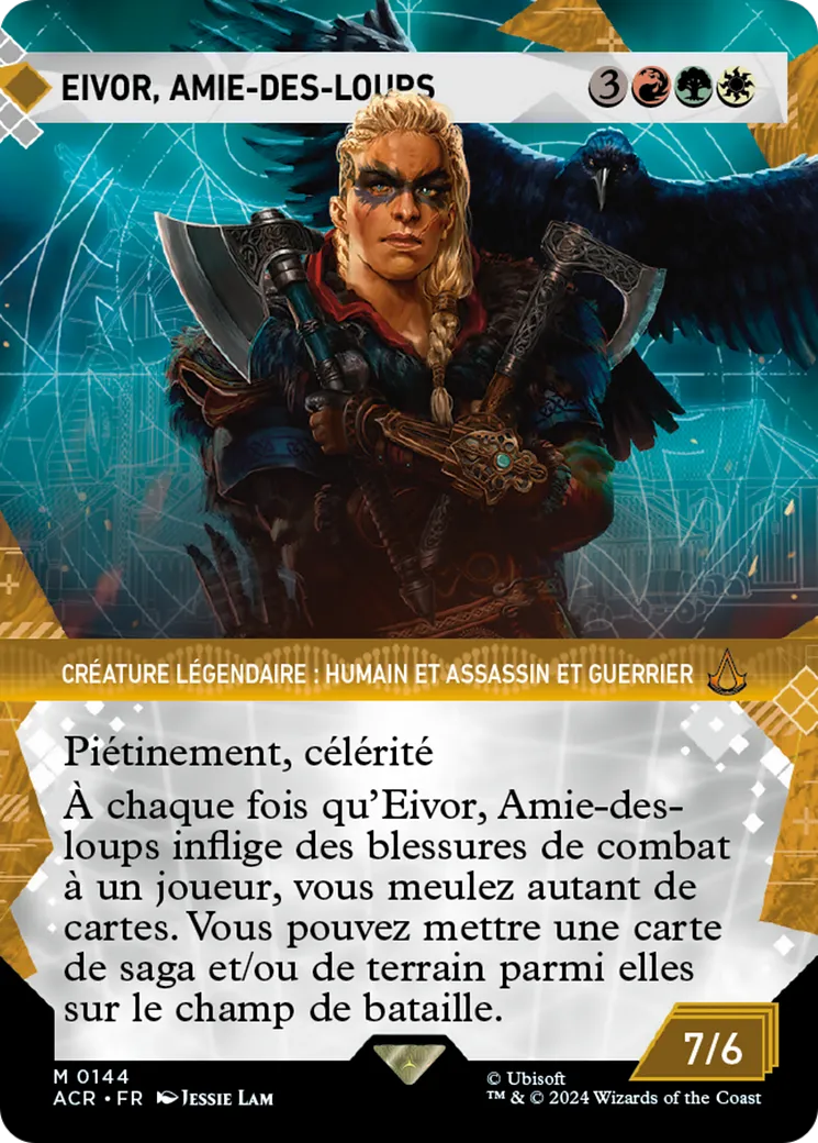 Eivor, Amie-des-loups — Assassin's Creed — Magic: The Gathering