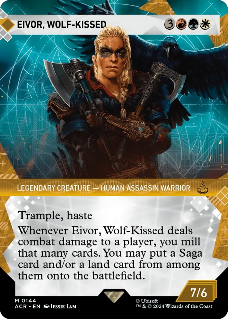 Eivor, Wolf-Kissed — Assassin's Creed — Magic: The Gathering