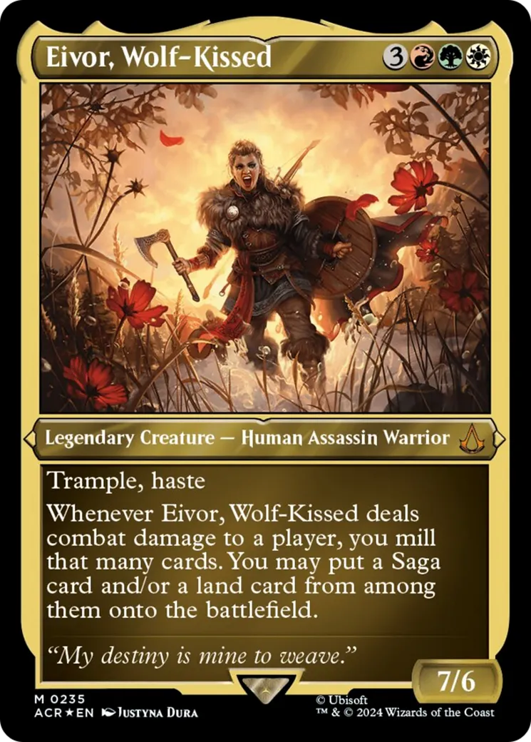 Eivor, Wolf-Kissed — Assassin's Creed — Magic: The Gathering