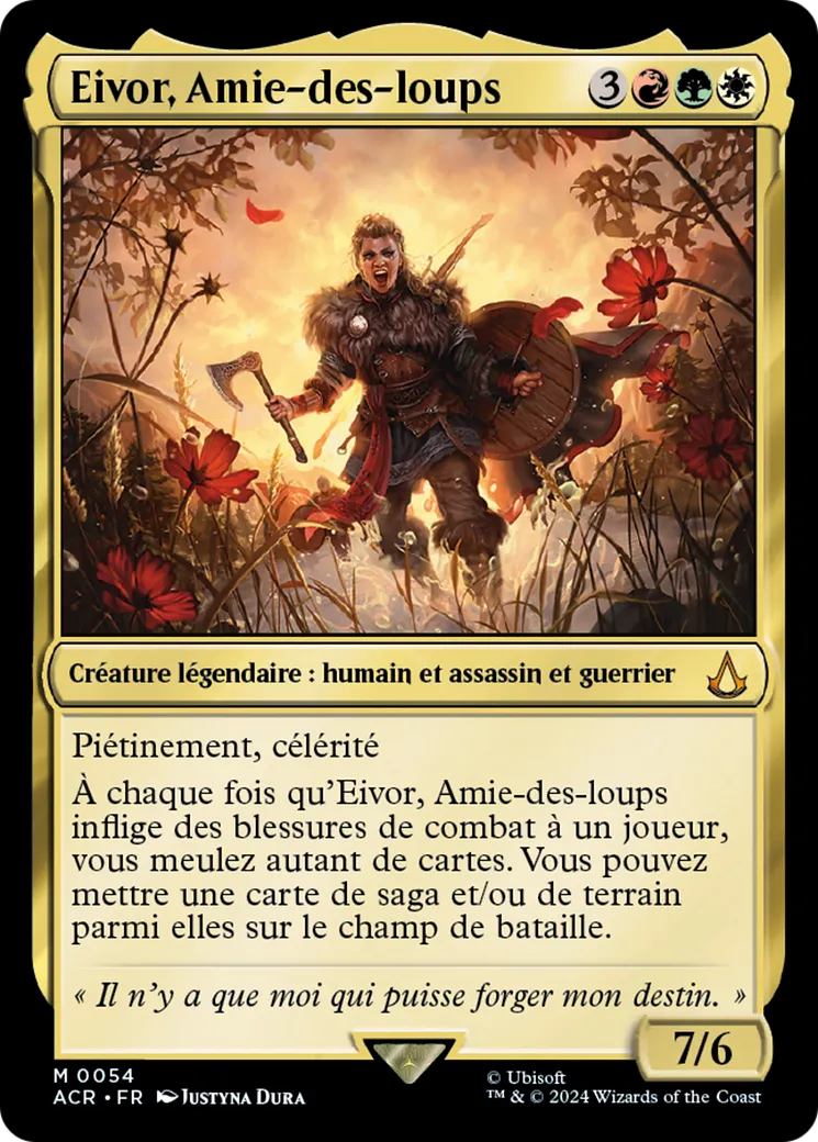 Eivor, Amie-des-loups from Assassin's Creed - Magic: The Gathering