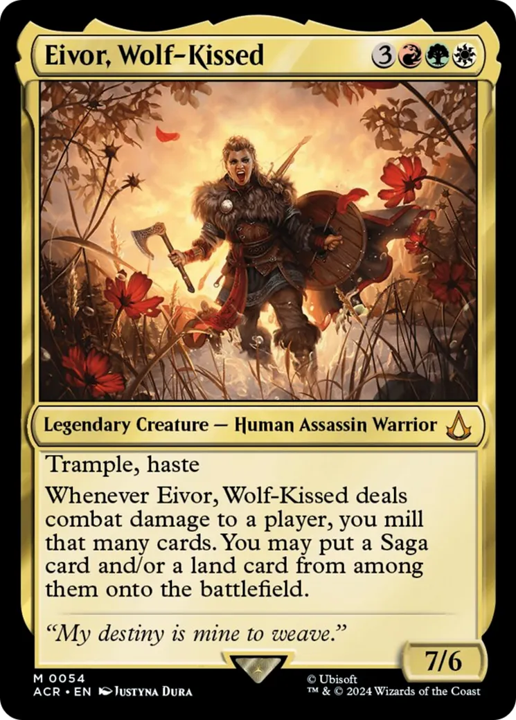 Eivor, Wolf-Kissed — Assassin's Creed — Magic: The Gathering