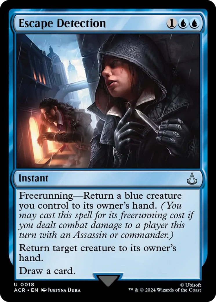 Échapper à la détection — Assassin's Creed — Magic: The Gathering