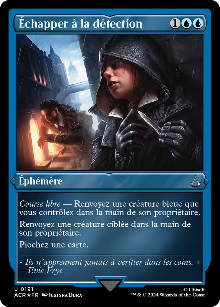 Échapper à la détection — Assassin's Creed — Magic: The Gathering