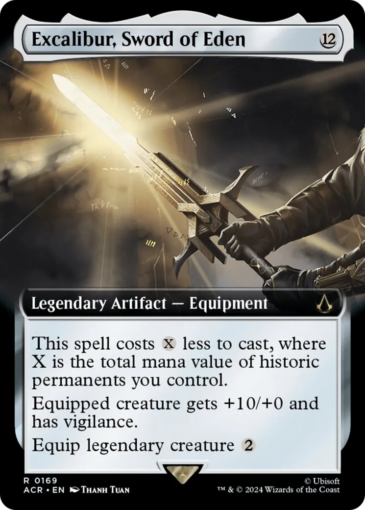 Excalibur, Sword of Eden — Assassin's Creed — Magic: The Gathering