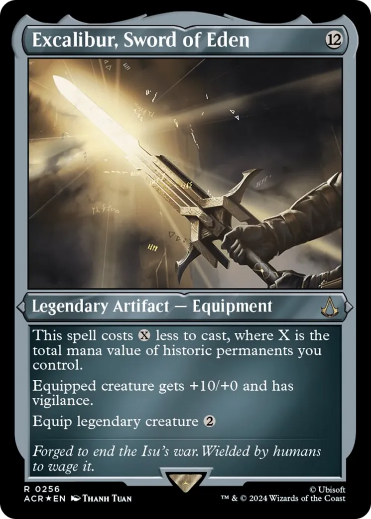 Excalibur, Sword of Eden — Assassin's Creed — Magic: The Gathering
