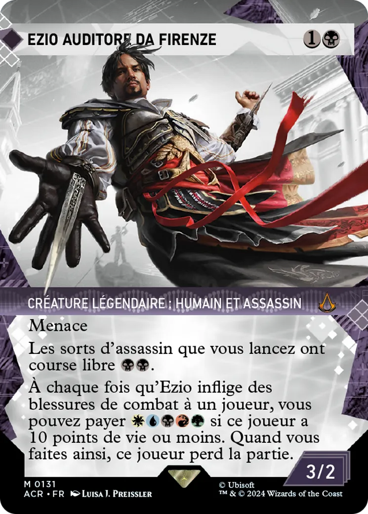 Ezio Auditore da Firenze — Assassin's Creed — Magic: The Gathering