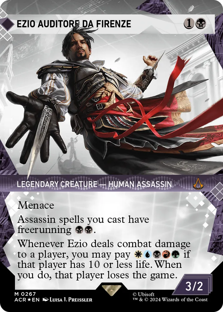 Ezio Auditore da Firenze — Assassin's Creed — Magic: The Gathering