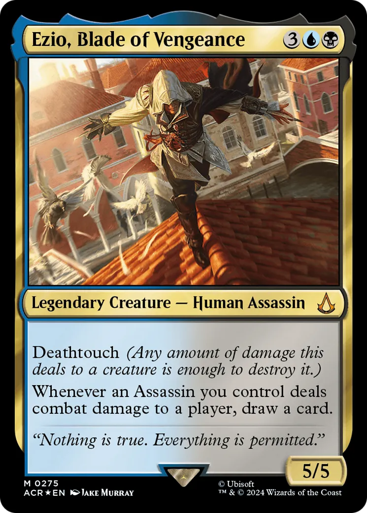 Ezio, Blade of Vengeance — Assassin's Creed — Magic: The Gathering