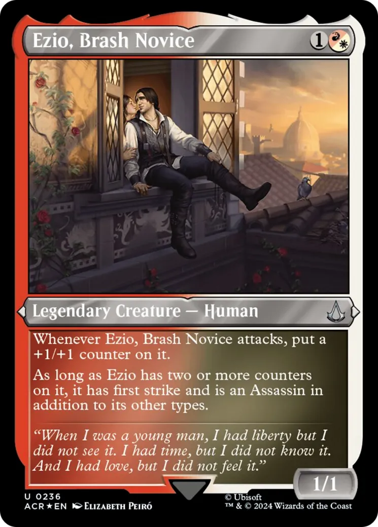 Ezio, novice impétueux — Assassin's Creed — Magic: The Gathering
