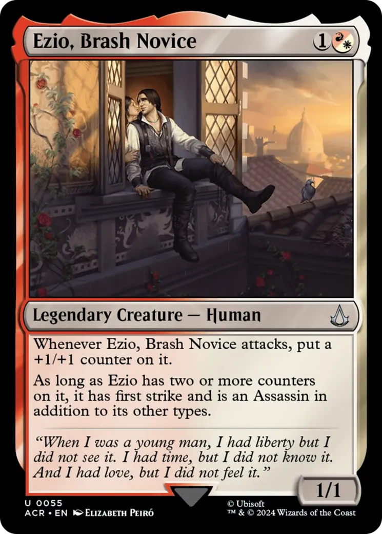Ezio, novice impétueux — Assassin's Creed — Magic: The Gathering