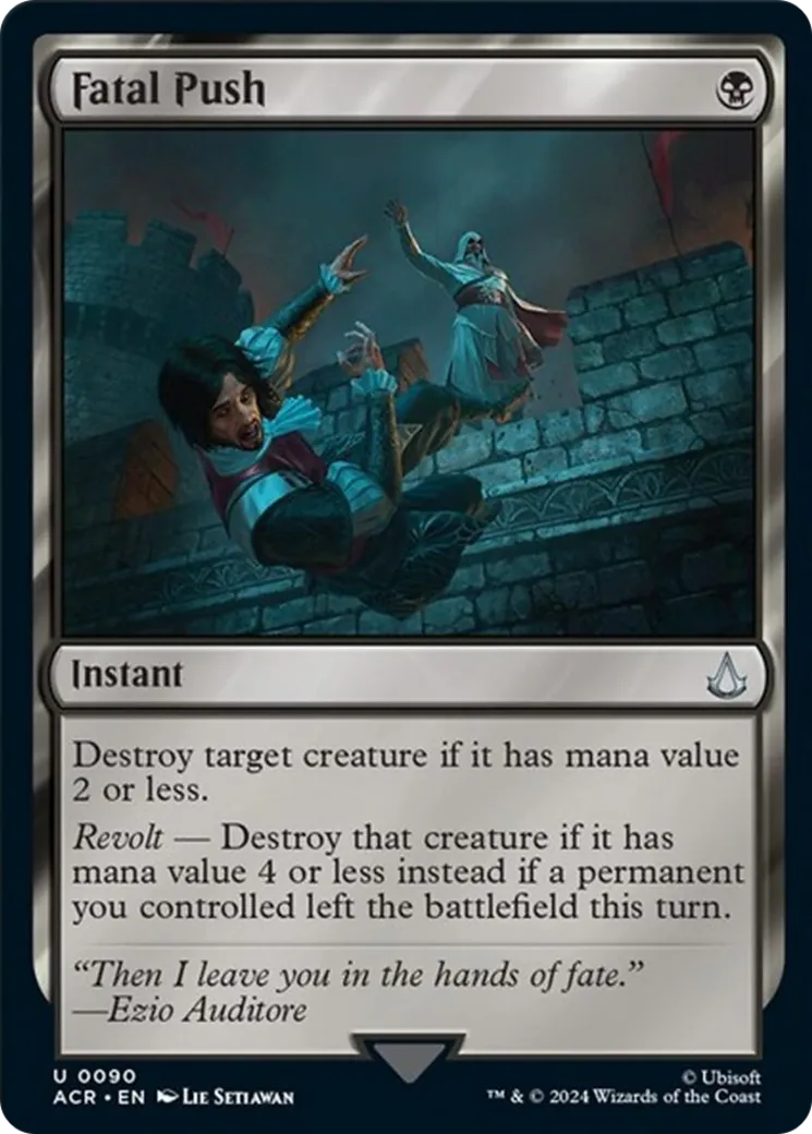 Fatal Push — Assassin's Creed — Magic: The Gathering