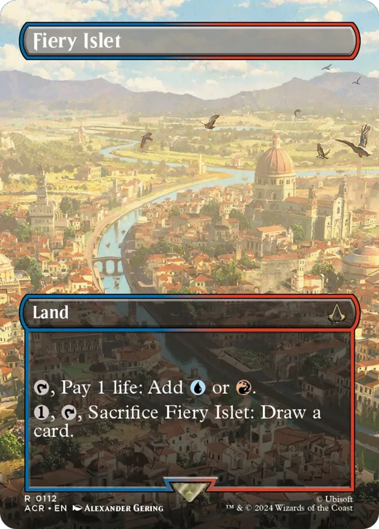 Fiery Islet — Assassin's Creed — Magic: The Gathering