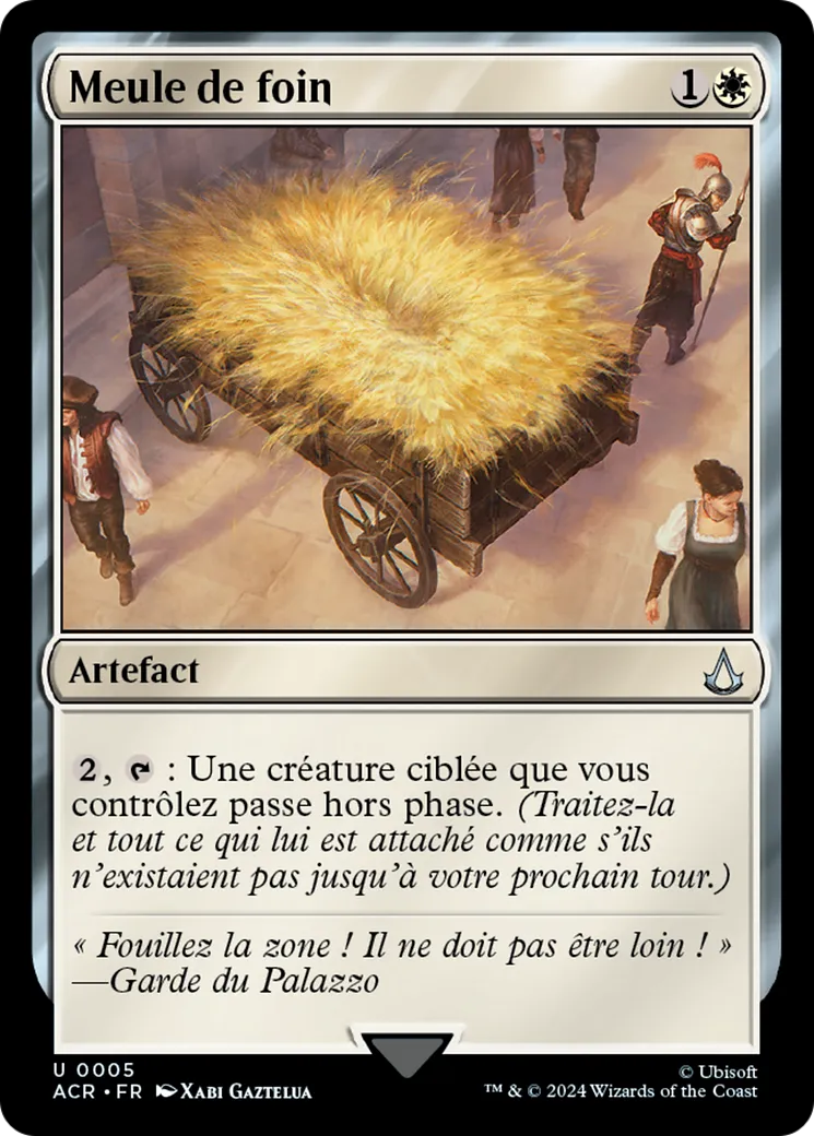 Meule de foin — Assassin's Creed — Magic: The Gathering