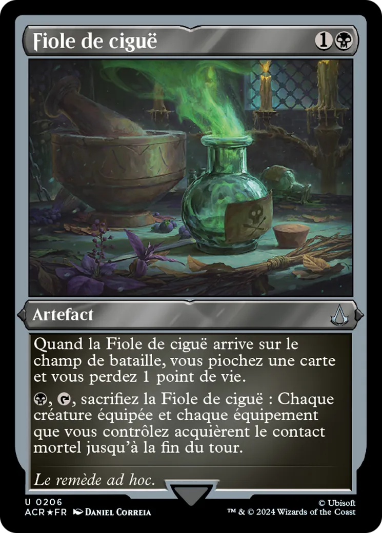 Fiole de ciguë — Assassin's Creed — Magic: The Gathering