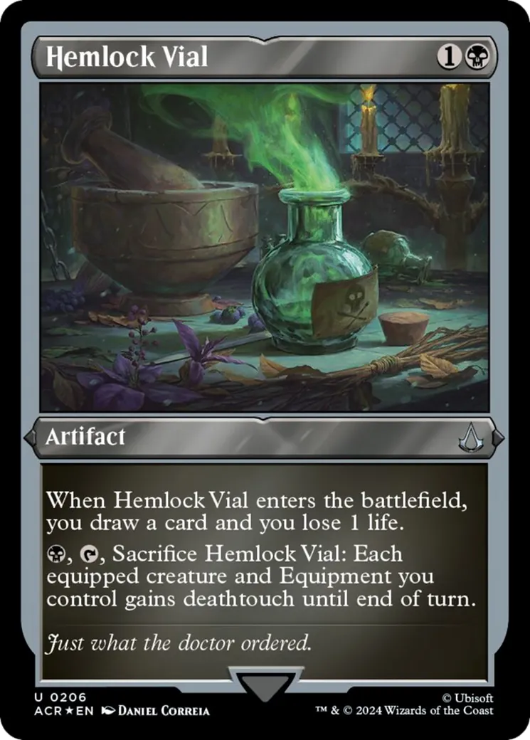 Hemlock Vial — Assassin's Creed — Magic: The Gathering