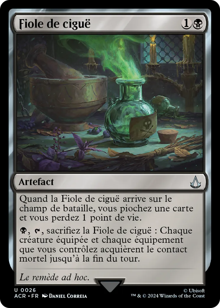Fiole de ciguë — Assassin's Creed — Magic: The Gathering