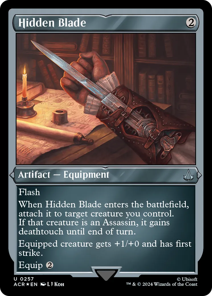 Hidden Blade — Assassin's Creed — Magic: The Gathering