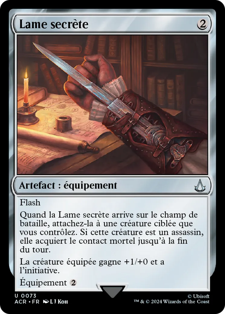 Lame secrète — Assassin's Creed — Magic: The Gathering