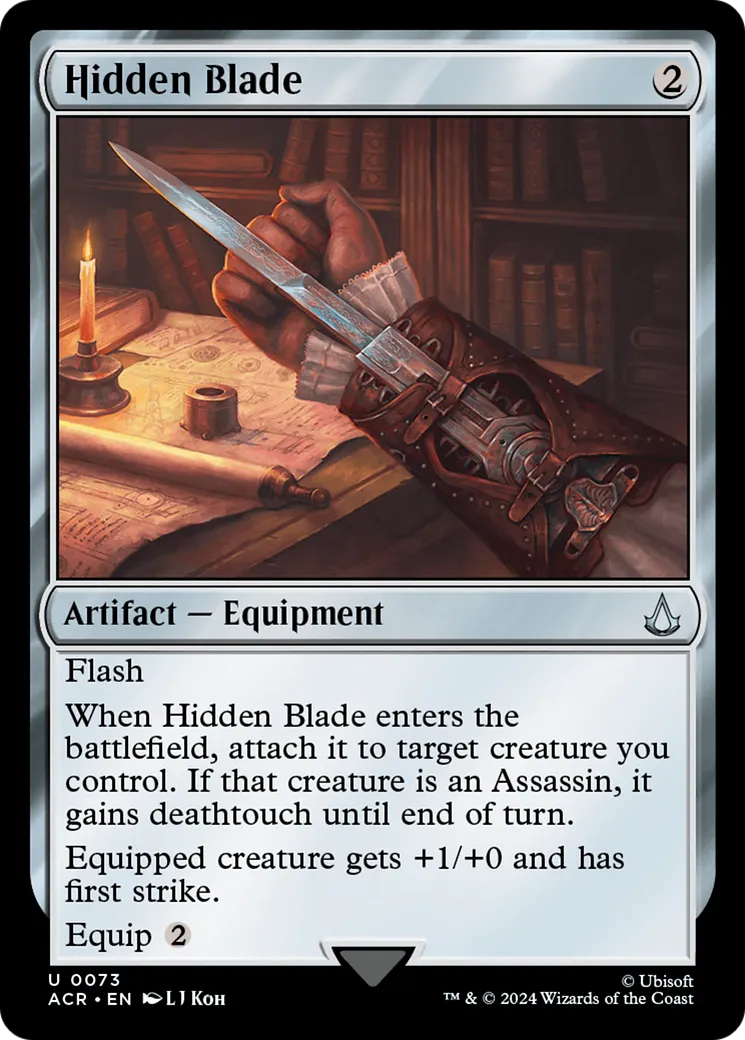 Hidden Blade — Assassin's Creed — Magic: The Gathering