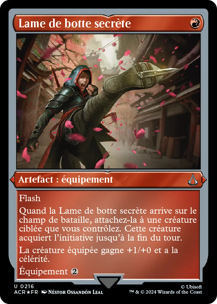 Lame de botte secrète — Assassin's Creed — Magic: The Gathering