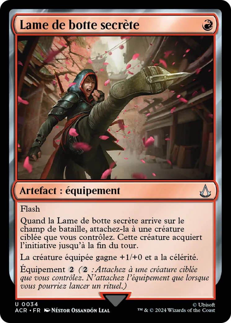 Lame de botte secrète — Assassin's Creed — Magic: The Gathering