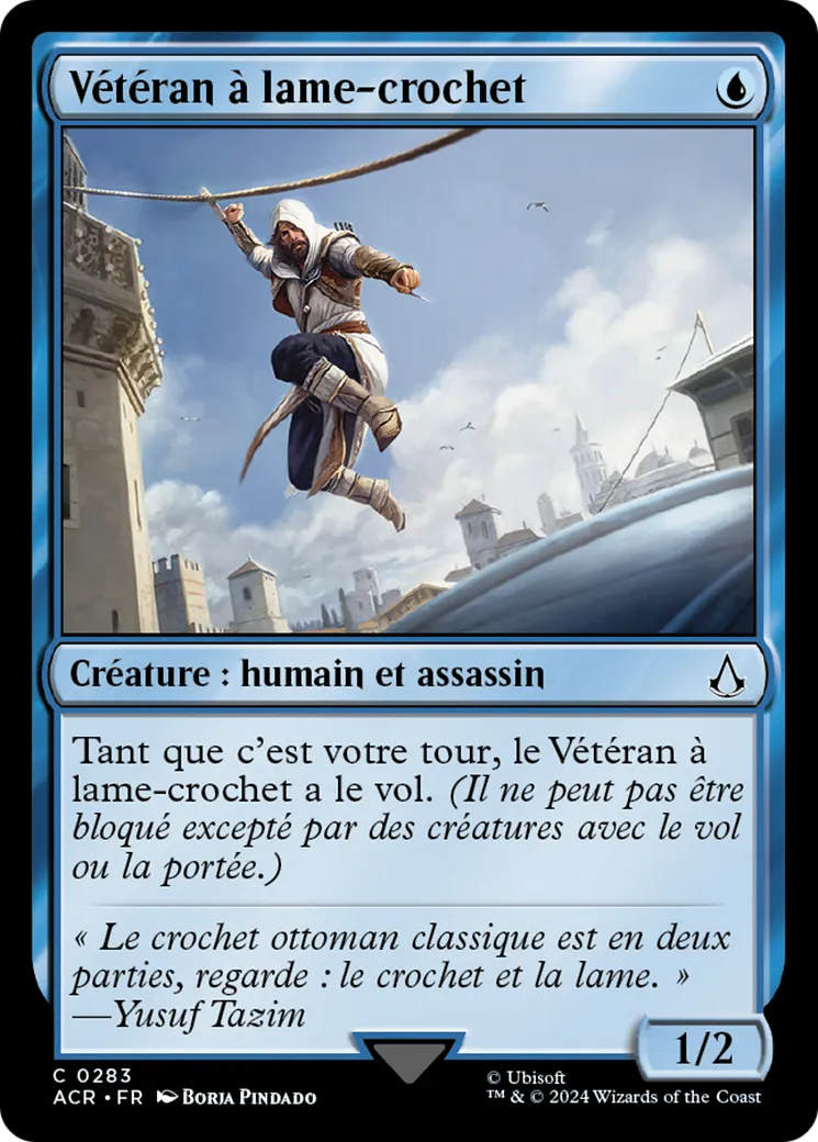Vétéran à lame-crochet — Assassin's Creed — Magic: The Gathering