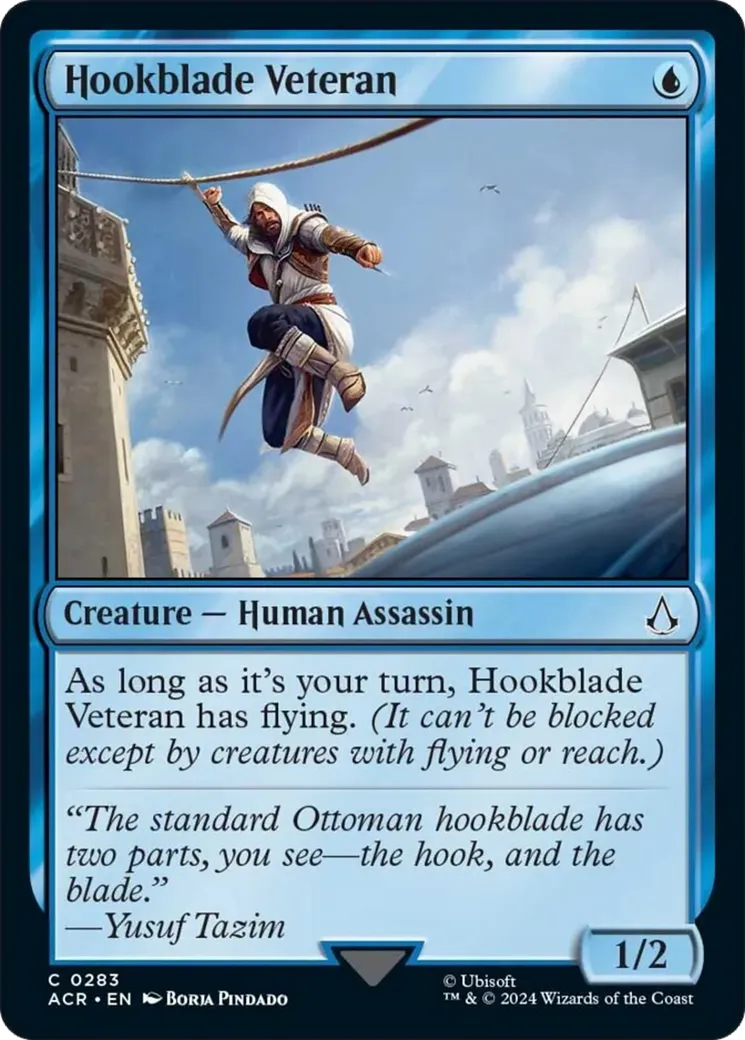 Hookblade Veteran — Assassin's Creed — Magic: The Gathering