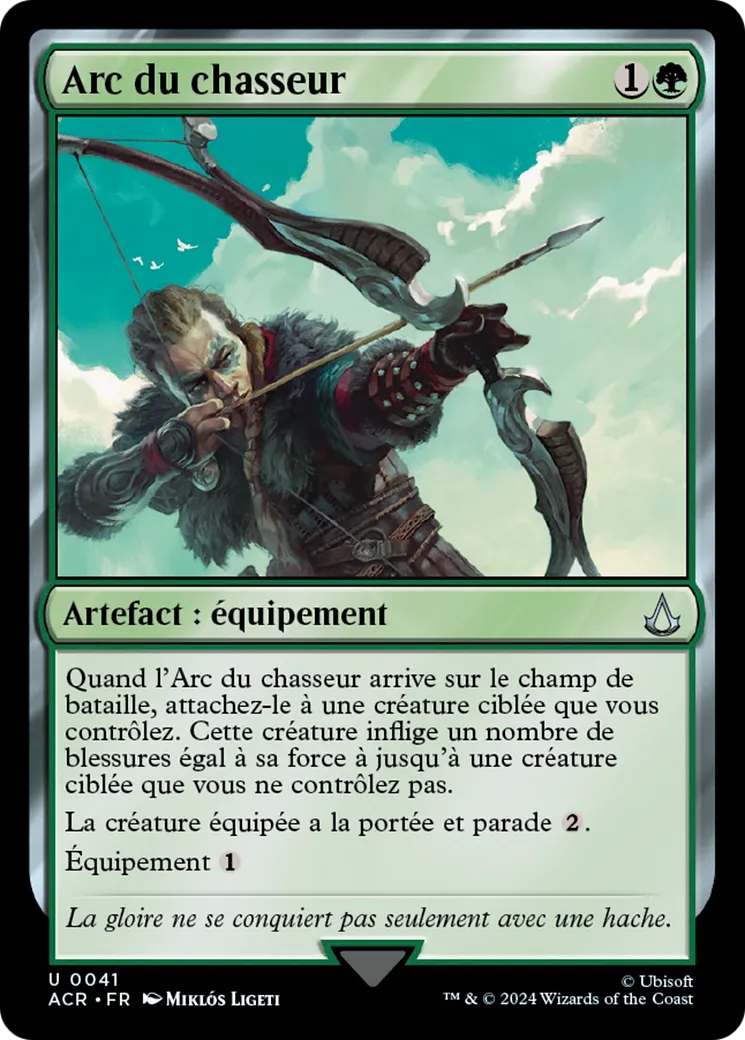 Arc du chasseur — Assassin's Creed — Magic: The Gathering