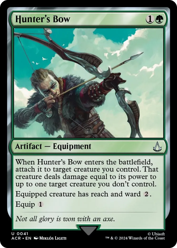 Hunter's Bow — Assassin's Creed — Magic: The Gathering