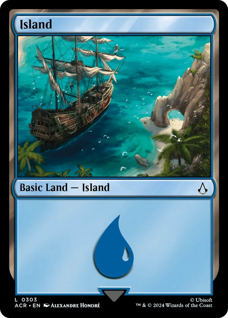 Island — Assassin's Creed — Magic: The Gathering