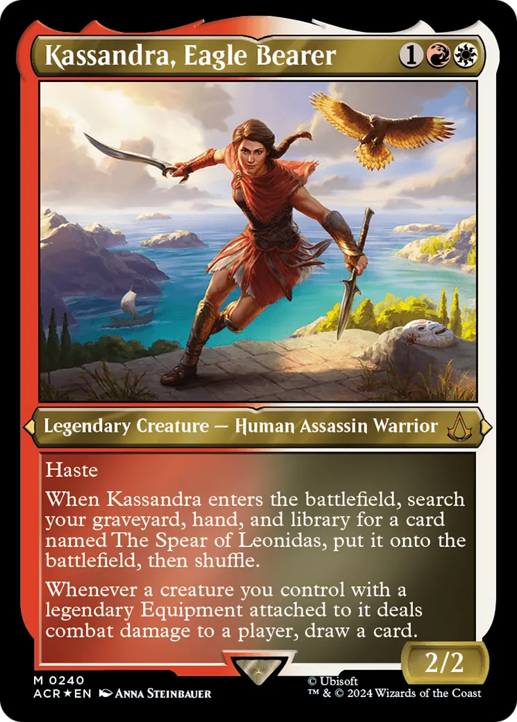 Kassandra, Eagle Bearer — Assassin's Creed — Magic: The Gathering
