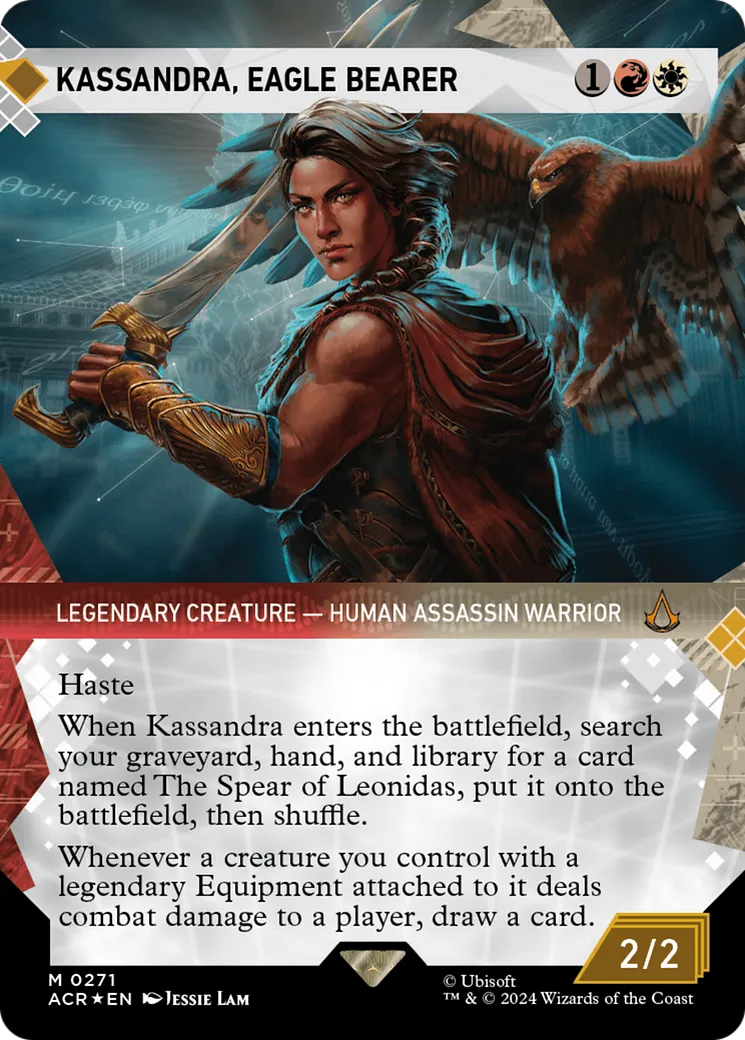 Kassandra, porteuse d'aigle from Assassin's Creed - Magic: The Gathering